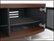 Alt View Zoom 2. BDI - Ola TV Stand for Flat-Panel TVs Up to 73" - Chocolate.