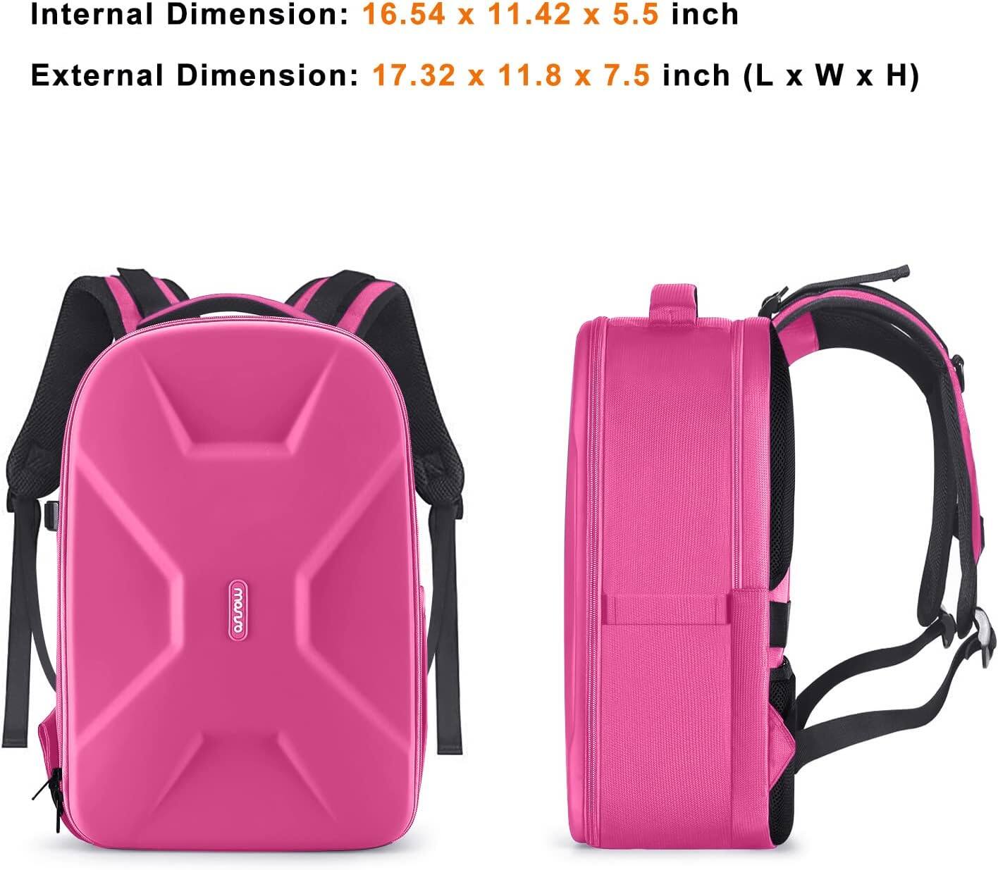 Internal Dimension: 16.54 x 11.42 x 5.5 inch  
External Dimension: 17.32 x 11.8 x 7.5 inch (L x W x H)