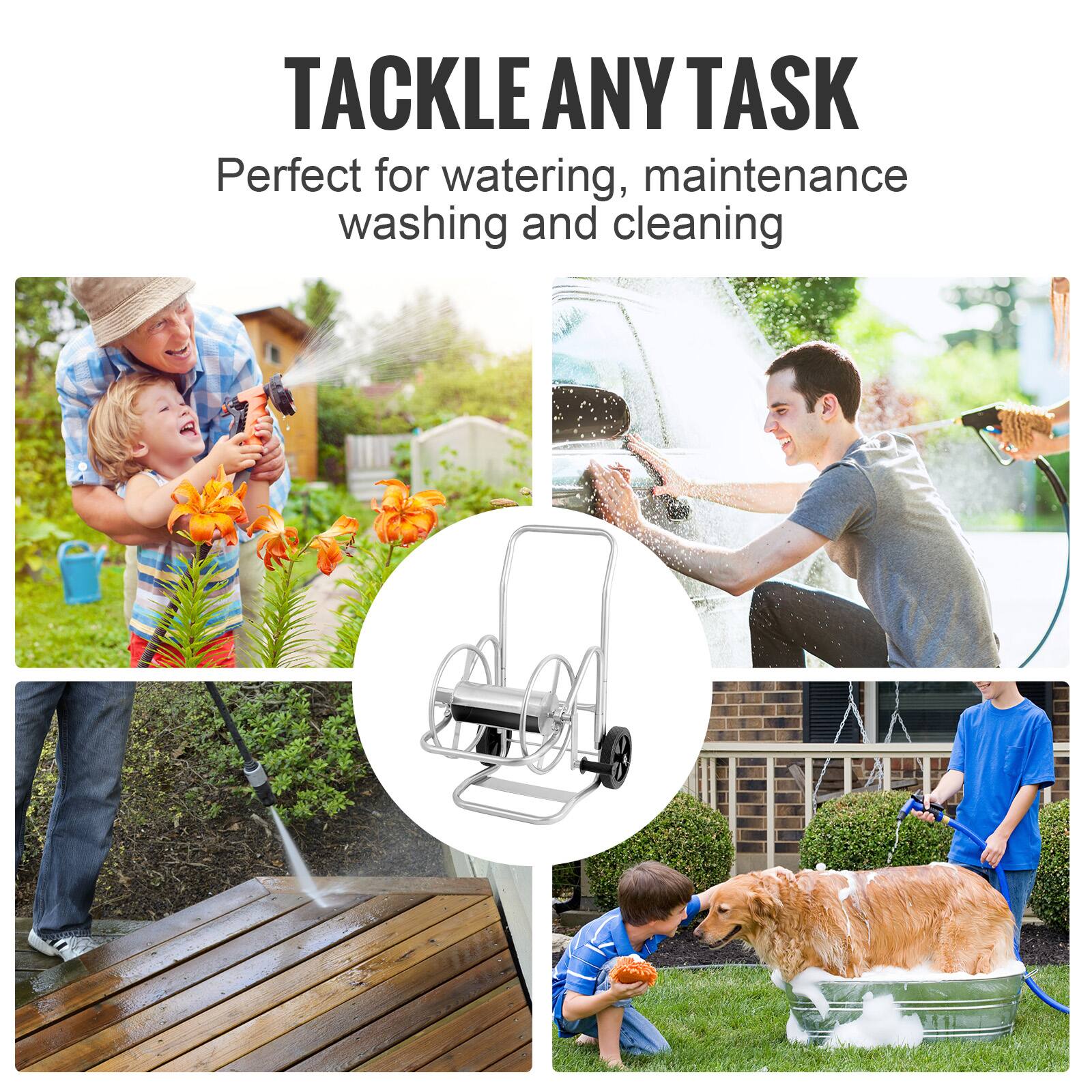 TACKLE ANY TASK
Perfect for watering, maintenance washing and cleaning