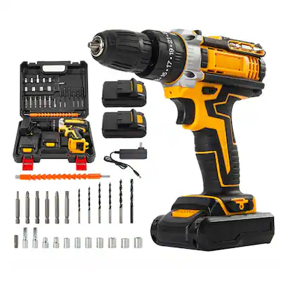 Stock Preferred 21V Cordless Hammer Drill Impact Driver Combo