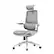 Alt View 8. SIHOO - M59AS Ergonomic Office Chair, Computer Chair with 3D Armrests, Dual Back Lumbar Support Desk Chair for Home Office - GRAY.
