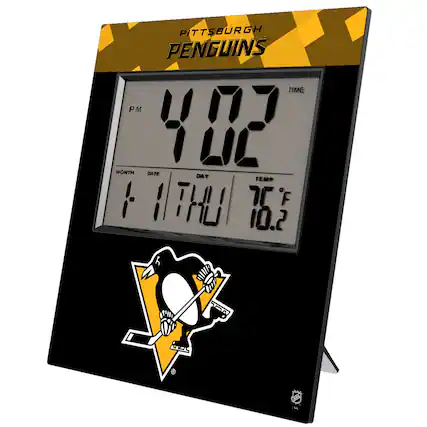 PITTSBURGH PENGUINS
TIME 4:02 PM
MONTH 1 DATE 1 DAY THU TEMP 76°F
10.2