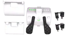 Front. Collective Minds - Strike Pack Dominator 2 Back Paddle adapter for standard Series X | S and Xbox One Controllers - White.