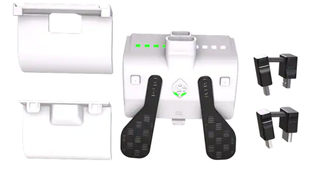 Front. Collective Minds - Strike Pack Dominator 2 Back Paddle adapter for standard Series X | S and Xbox One Controllers - White.