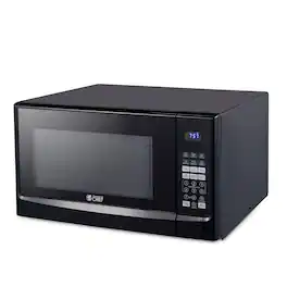 Commercial Chef - Countertop Microwave Oven 1.4 Cu. Ft. 1100W - Black