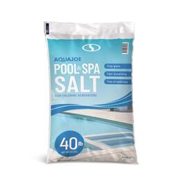 Aqua Joe - 40 Pound Fast Dissolving Pool Spa Salt for Chlorine Generators, AJ-PS40 - Blue