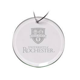 Jardine - Rochester Yellow Jackets 3'' Glass Round Ornament - Multicolor