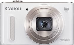 H82美品✨ Canon カメラ PowerShot SX610HS ホワイト Canon PowerShot SX610 HS 20.2 Megapixel Digital Camera White