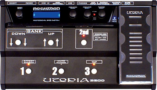 Best Buy: Rocktron Utopia B200 Multi-Effects Pedal for Bass Guitar