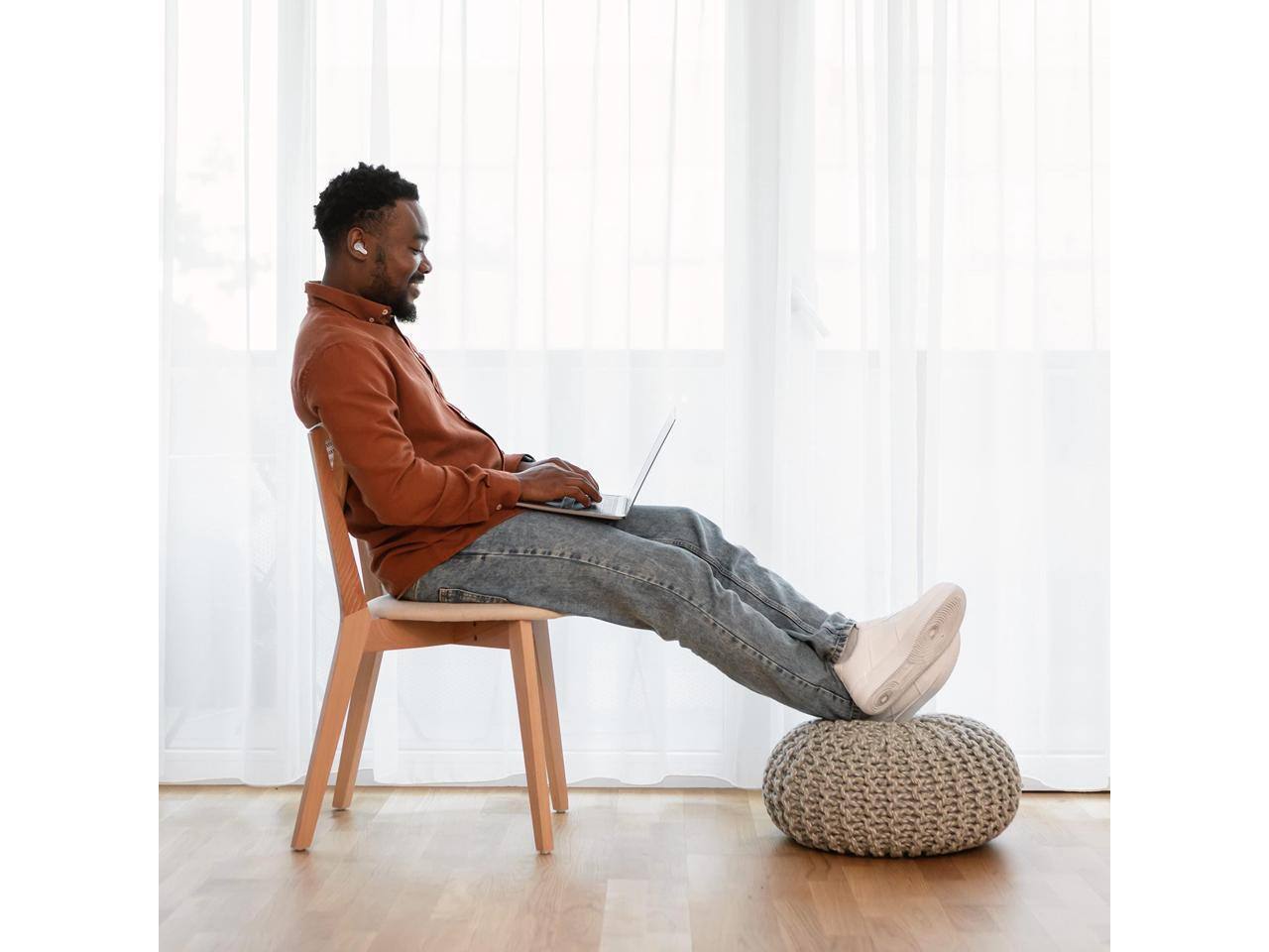 Alt View 4. Morpheus 360 - Morpheus 360 Nemesis ANC Headphones | 30H Playtime | 10mm Graphene Drivers | True Wireless | TW2750W - Blue.