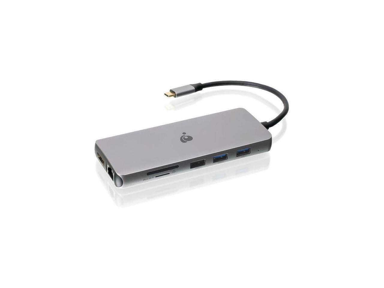 Front. IOGEAR - IOGEAR USB-C Triple HD Compact Dock w/ PD 3.0 GUD3C4K3P.