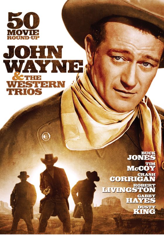 John Wayne & the Western Trios: 50 Movie Roundup [DVD]