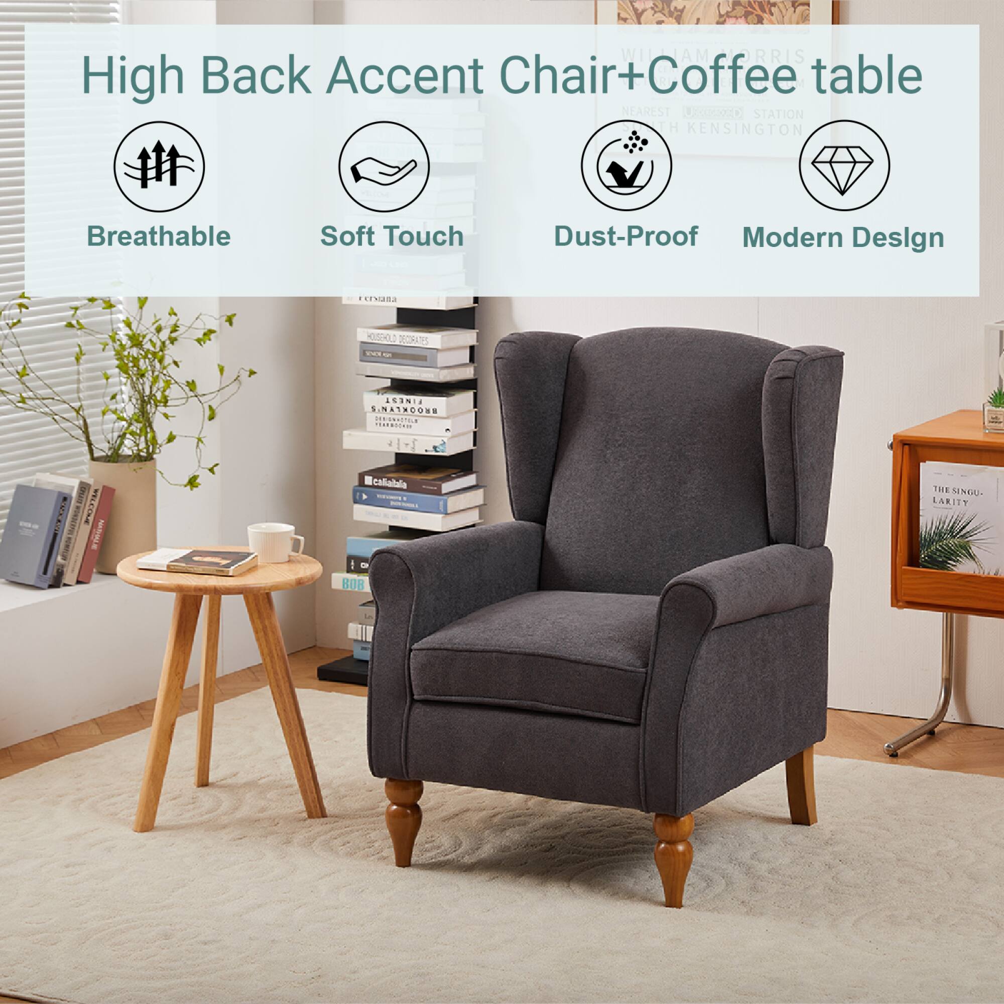 WILDAM RIS High Back Accent Chair + Coffee table  
NEAREST DXD STATION H KENSINGTON  
Breathable Soft Touch Dust-Proof Modern Design  
1.0020 ZORLYS TS - FINEST SNATWCOM AEOIC. OECO aTHE LPSE ORCRN T I Stm caliaida - BUB THE SENGU. LARITY