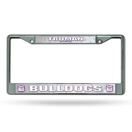 Rico Industries - Truman State Bulldogs Chrome Metal License Plate Frame - Multi