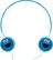 Front Standard. dreamGEAR - Cookie Monster Travel Headphones.