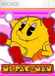 Front Large.   - Ms. Pac-Man for Xbox 360 (Downloadable Content).