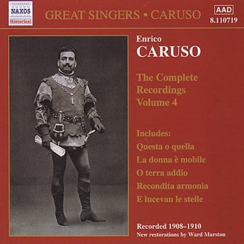 Enrico Caruso - Complete Recordings of Enrico  - COMPACT DISCS