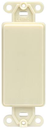 Leviton - Decora 1 gang Nylon Decorator Wall Plate 1 pk - Ivory