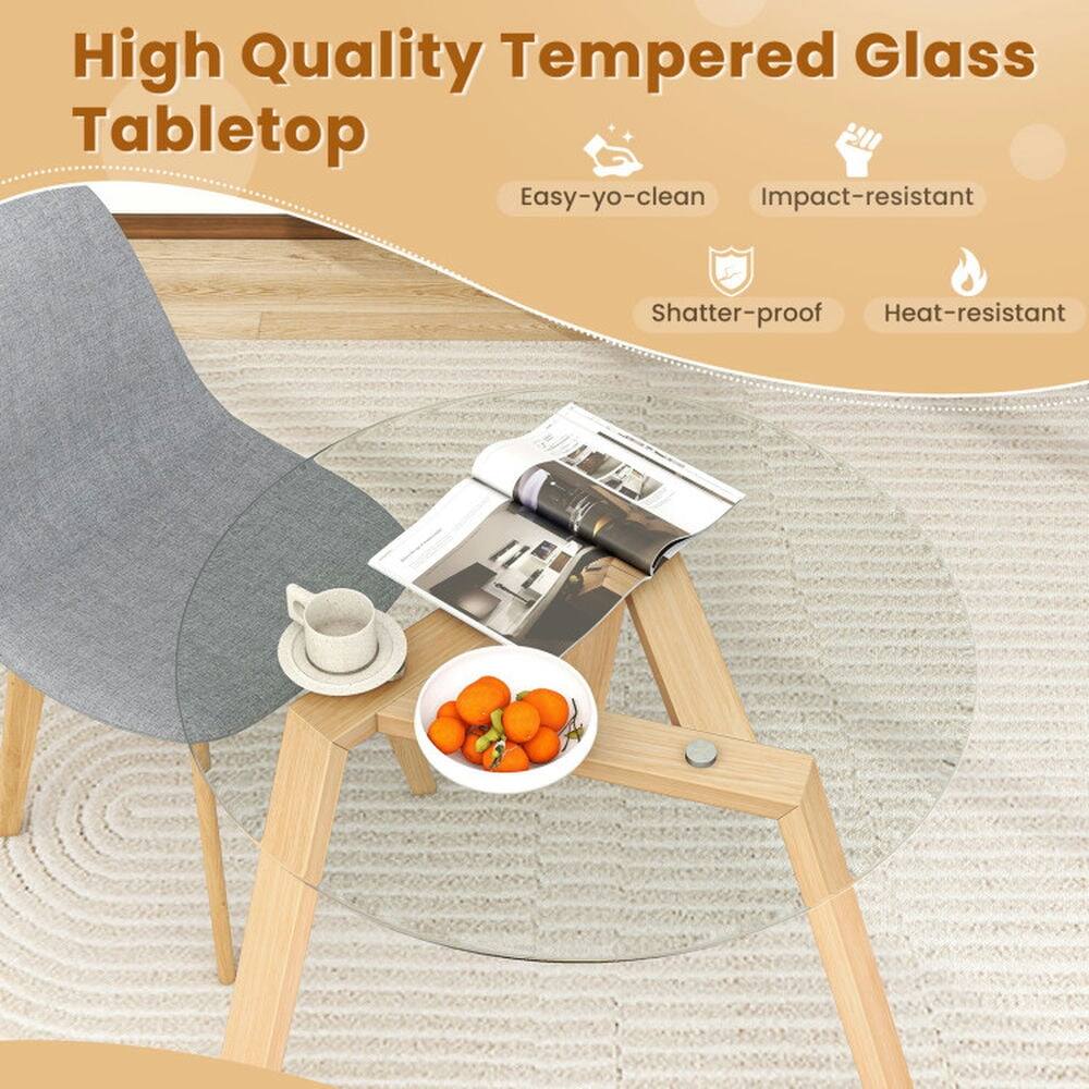 High Quality Tempered Glass Tabletop

Easy-to-clean  
Impact-resistant  
Shatter-proof  
Heat-resistant