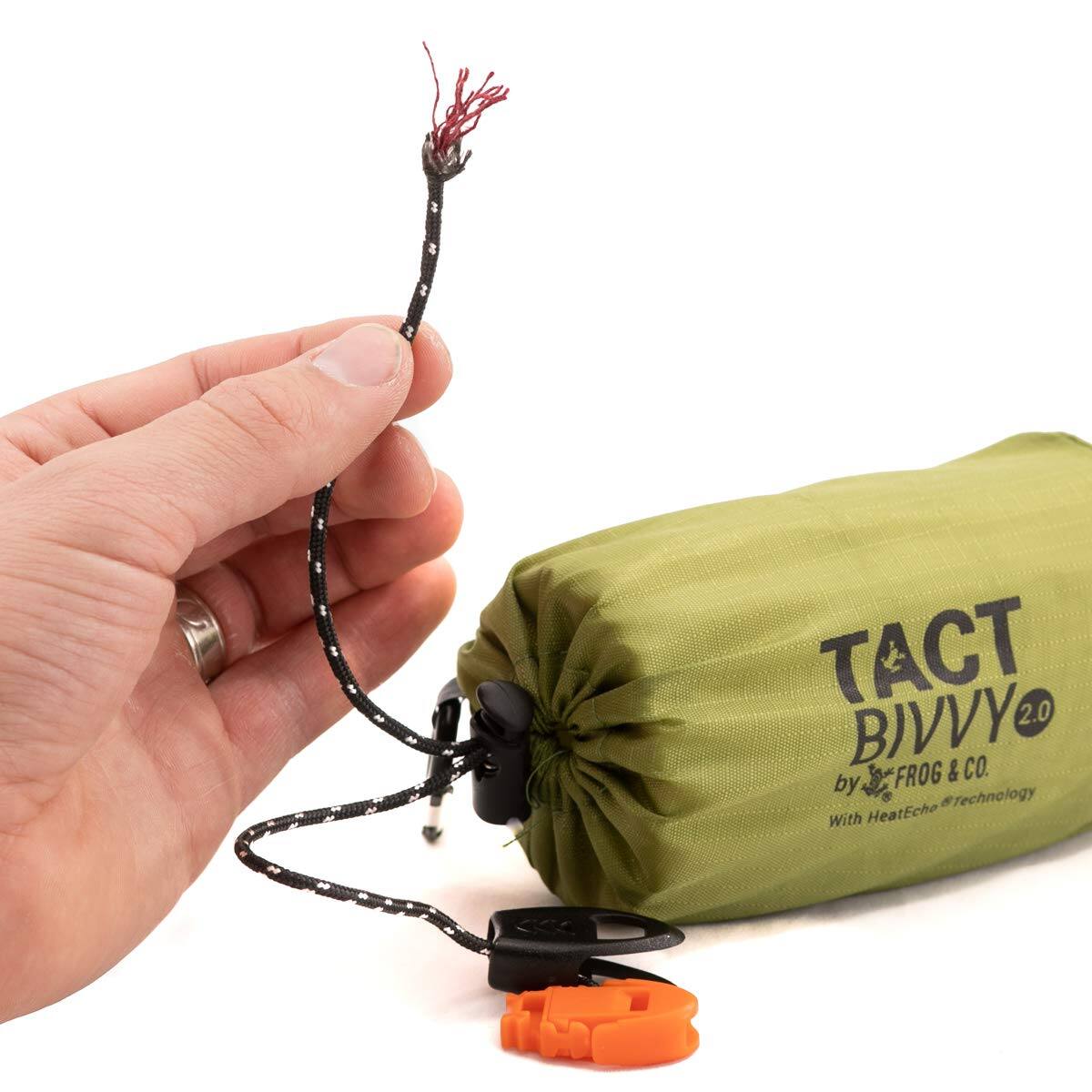 TACT BIVVY 2.0  
by FROG & CO.  
With HeatEcho® Technology