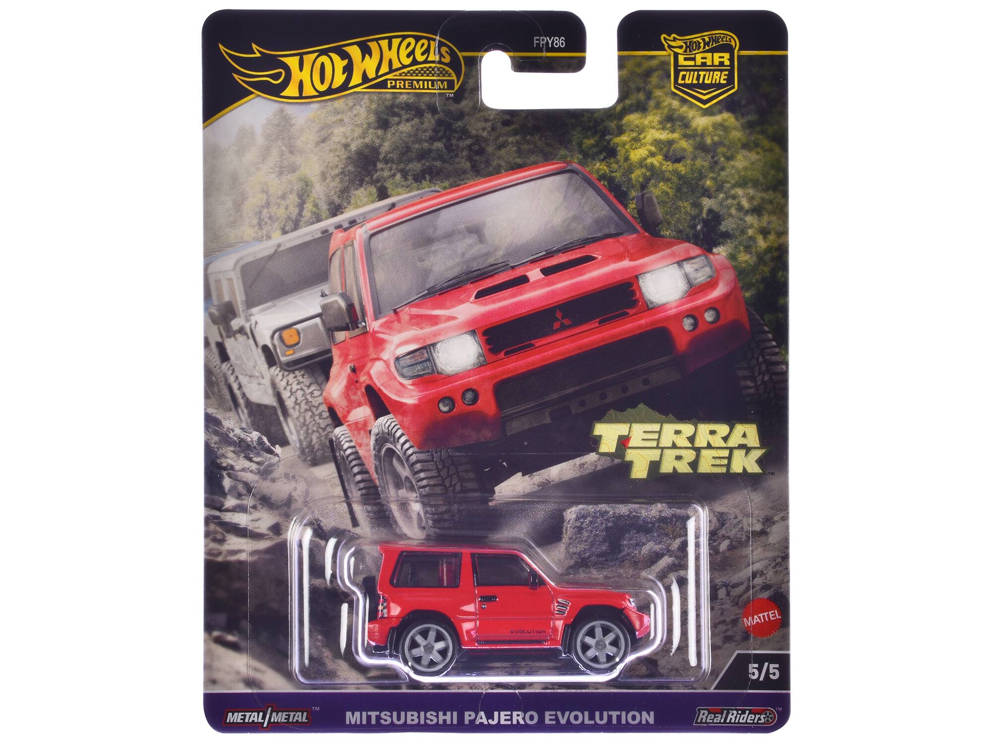 "Mitsubishi Pajero Evolution RHD (Right Hand Drive) Red ""Terra Trek"" Series Diecast Model Car by Hot Wheels" price history on PriceWatchPro