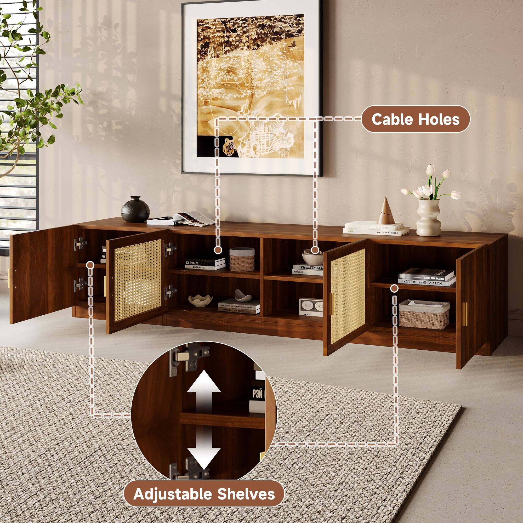 Cable Holes - I - Timal AAL - AE 81A Adjustable Shelves