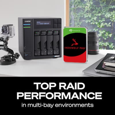 Seagate IronWolf Pro 12TB NAS Internal Hard Drive with Rescue Data Seagate IronWolf Pro 12TB NAS Internal Hard Drive with Rescue Data
