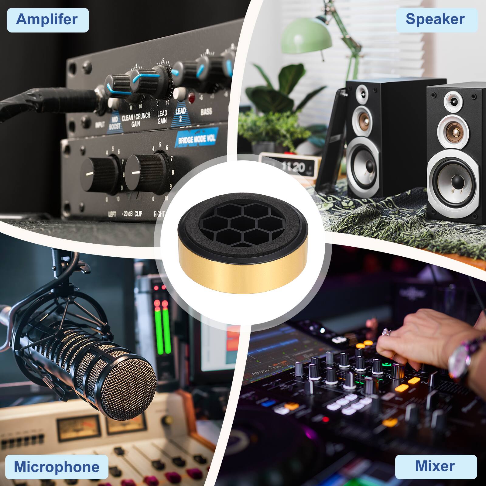 Amplifier  
Speaker  
Microphone  
Mixer