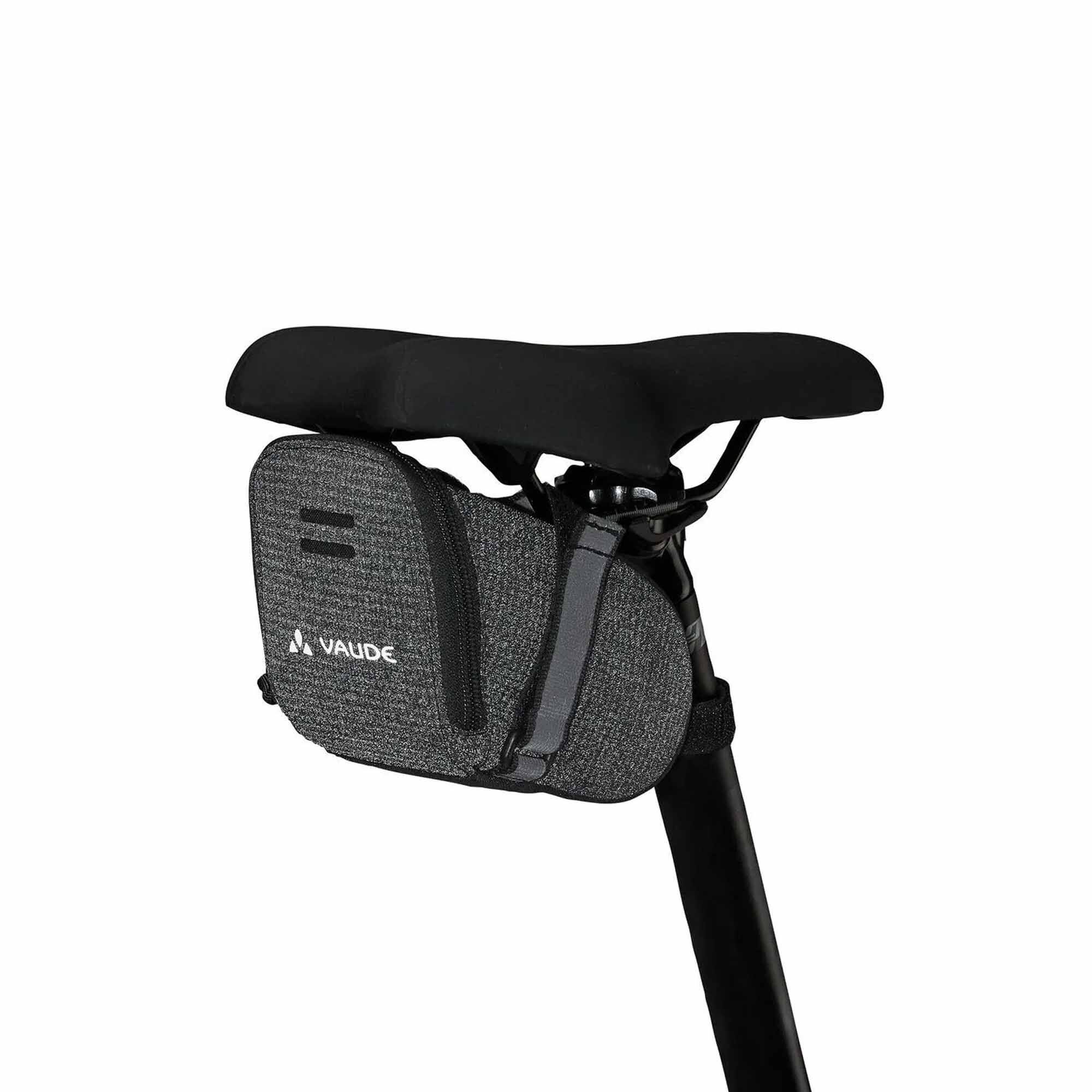 Alt View 4. VAUDE - Vaude Race Light XL Luminum Bike Saddlebag - Black - Black.