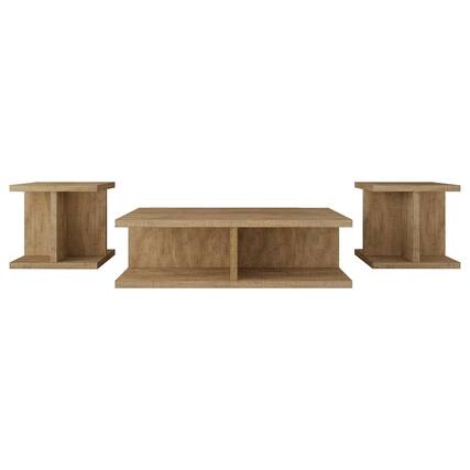 Front. Coaster Co. of America - Cortona 3-piece Coffee and End Table Set Mango - Green.