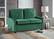 Alt View 11. Lifestyle Solutions - Anton Pull-Out Loveseat with Power and USB Ports - Green.