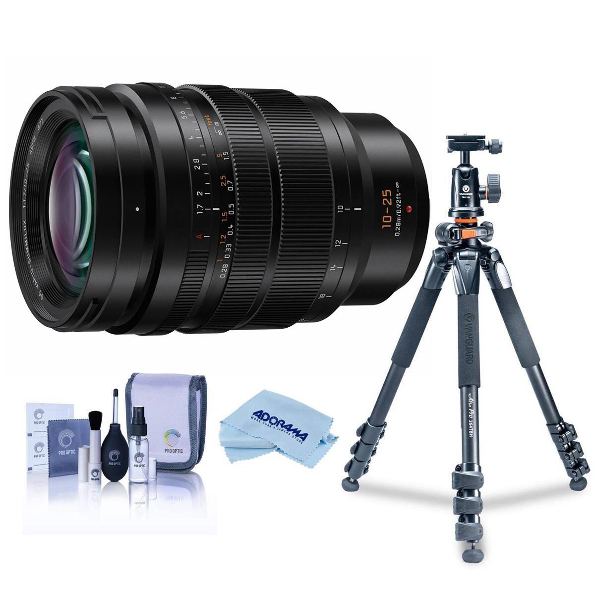 3.1.7/10 SUMMILUX PRO OPTIC

B 5.6 PRO UPTIC
feet E 8 Le - - 5 .5 2.8 2 - - 2 - 1.7 - 0.5 - 2 0.4 - 0.33 0.28 18 ADORAMA & CAMERA
10 - - 12 14
10-25
0.30.0.0.0%
VANGUARD Alta Pro 264TBH
WISH