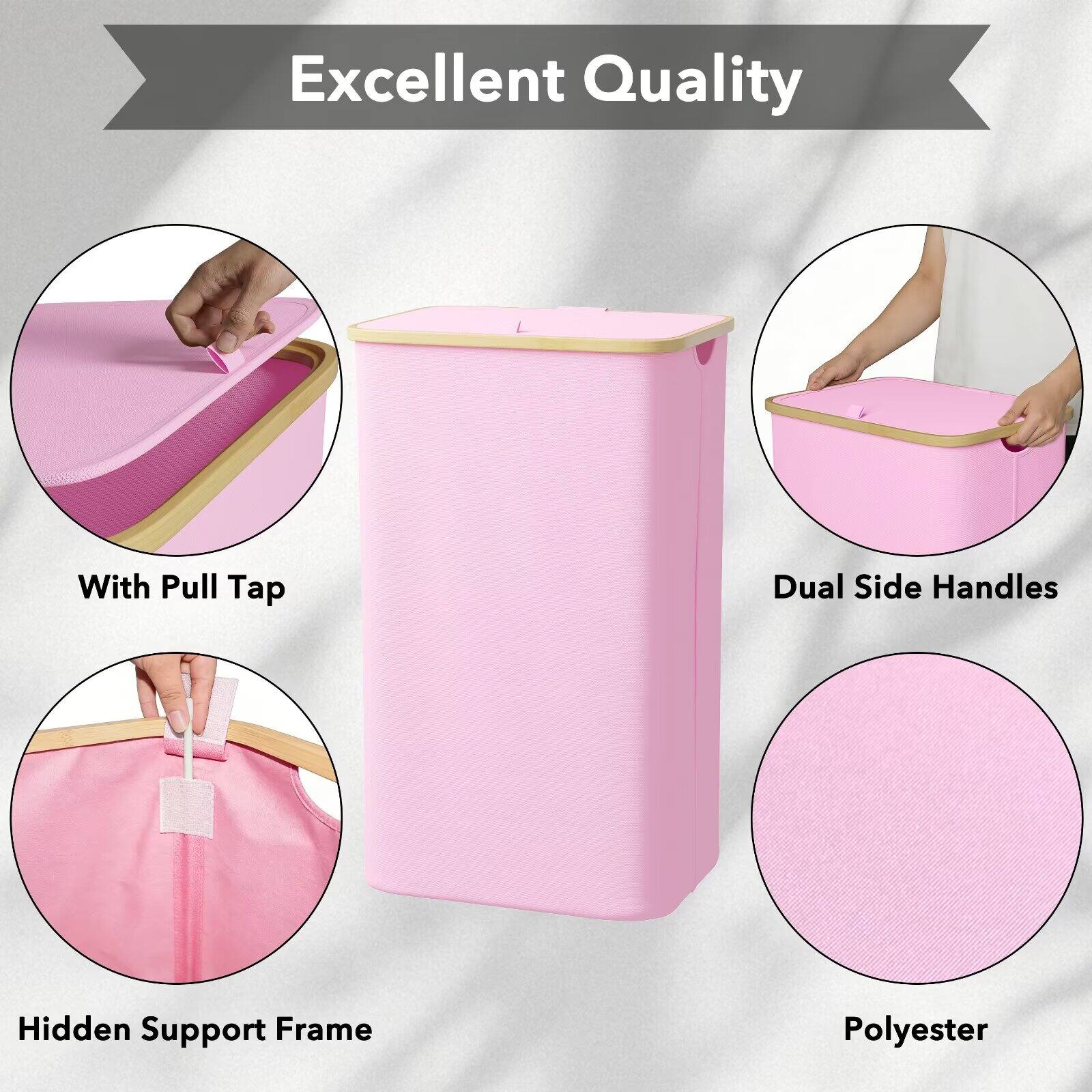 Excellent Quality

- With Pull Tap
- Dual Side Handles
- Hidden Support Frame
- Polyester