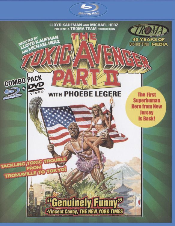

The Toxic Avenger, Part II [2 Discs] [Blu-ray/DVD] [1989]