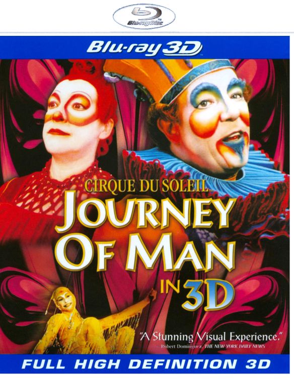  Cirque du Soleil: Journey of Man [3D] [Blu-ray] [Blu-ray/Blu-ray 3D] [1999]