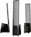Front. MartinLogan - Theos 8" Floor Speaker (Each) - Gloss Black.