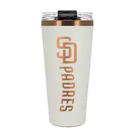Great American Products - San Diego Padres 30oz. Big Slim Tumbler - Cream