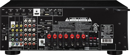 Best Buy: Pioneer Elite 560W 7.1-Ch. 3D Pass Through A/V Home Theater Receiver
