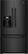 Front Standard. Maytag - 26.6 Cu. Ft. French Door Refrigerator with Thru-the-Door Ice and Water - Black.