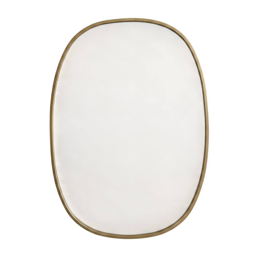 Elegant Decor - Metal Frame Oval Mirror 20x30 Inch - Brass price history on PriceWatchPro