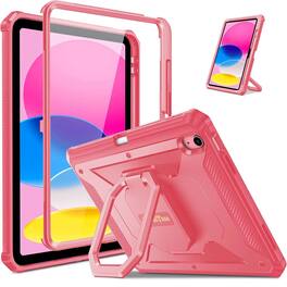 Kitcheniva - Rotating Stand Rugged Cover For iPad A16 11th Gen 11 Inch 2025 - Watermelon