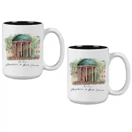 Indigo Falls - North Carolina Tar Heels 2-Pack 15oz. Laura Wilcox University Mug Set - Multicolor