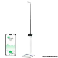 Arboleaf Digital Physician Scale, FSA HSA Eligible, 11-485lb, 6ft.4.8in - Ivory - Front_Zoom