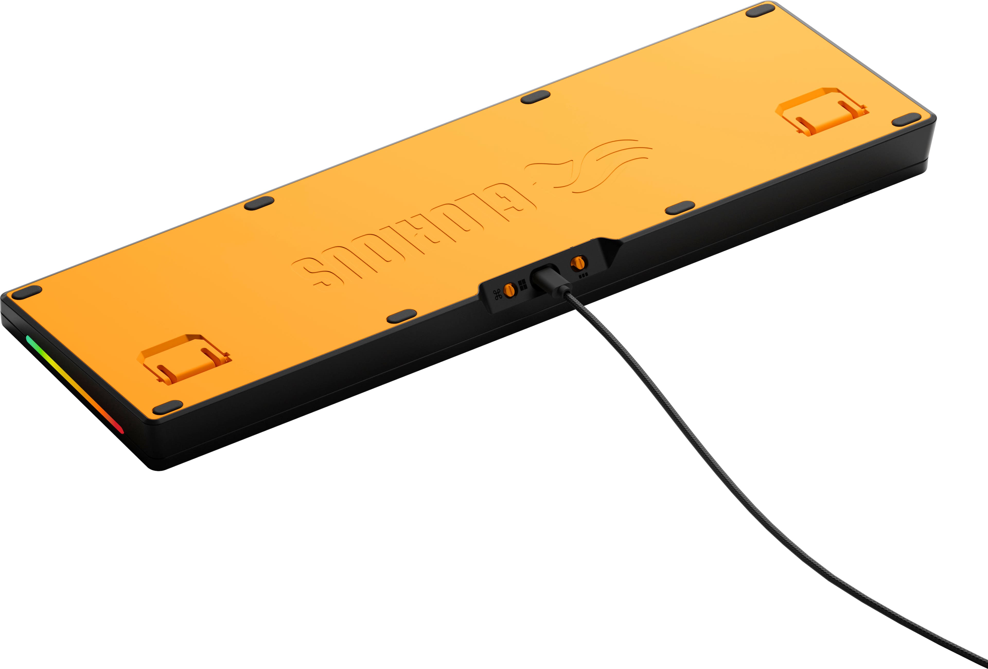 Alt View 14. Glorious - GMMK 3 100% Wired Mechanical Linear Switch Gaming Keyboard with Hot-swappable Switches - Black.