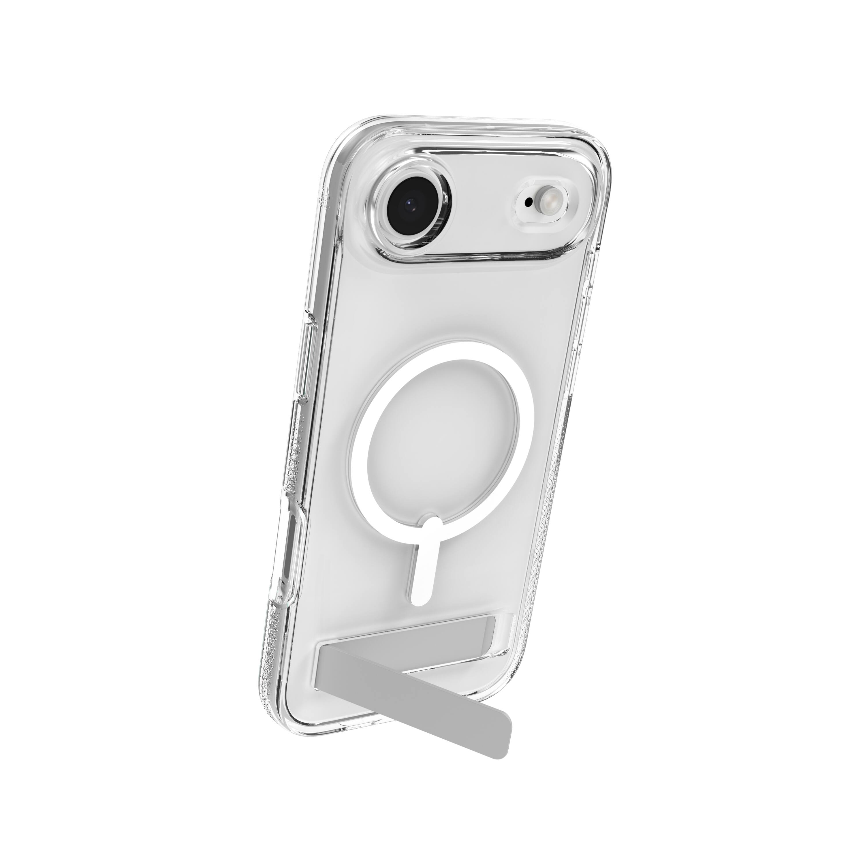 Alt View 20. ZAGG - Crystal Palace Snap MagSafe Compatible Case w/ Kickstand for Apple iPhone Air - Clear.