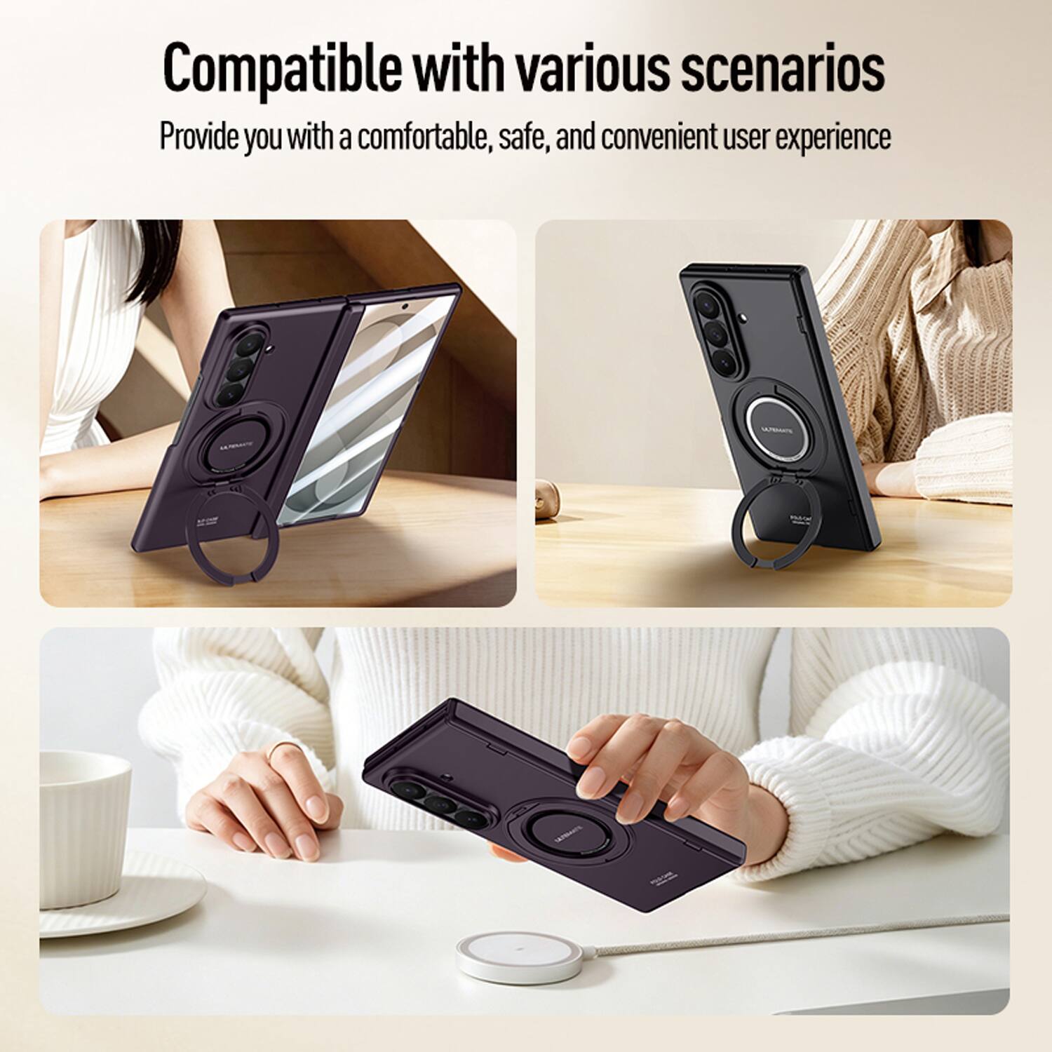Compatible with various scenarios  
Provide you with a comfortable, safe, and convenient user experience
