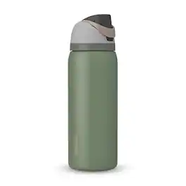 Owala - FreeSip 32 fl. oz. BPA Free Water Bottle with Spout Lid - Green House
