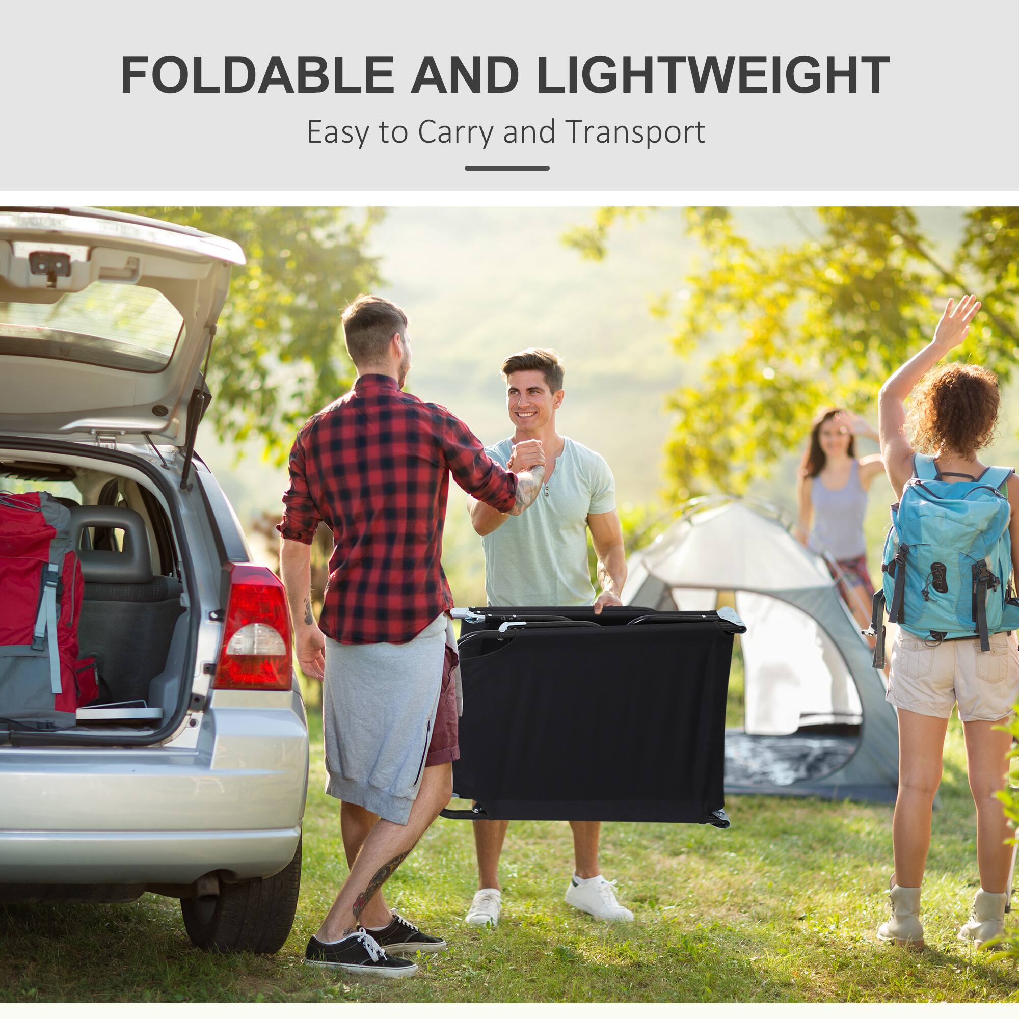 FOLDABLE AND LIGHTWEIGHT  
Easy to Carry and Transport