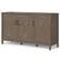 Angle. Simpli Home - Ela Wide Storage Cabinet - Smoky Brown.