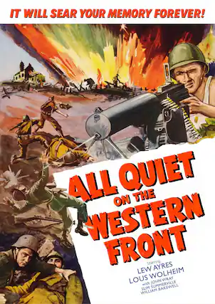 Front. All Quiet on the Western Front - DVD.